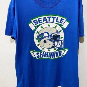 1991 Seattle Seahawks NFL Vintage Football Team Fan Graphic T-Shirt